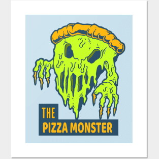 Pizza Monster Posters and Art